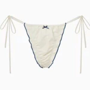 New! Frankie's Bikinis Tidal Skimpy String Bikini Briefs thong 1087